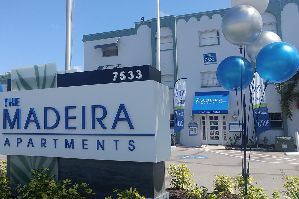WELCOME HOME TO THE MADEIRA APARTMENTS IN ST. PETERSBURG, FLORIDA