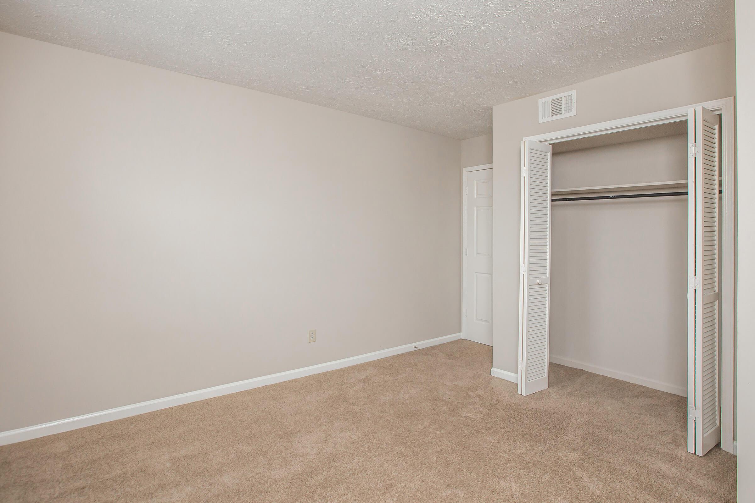 a door in a room
