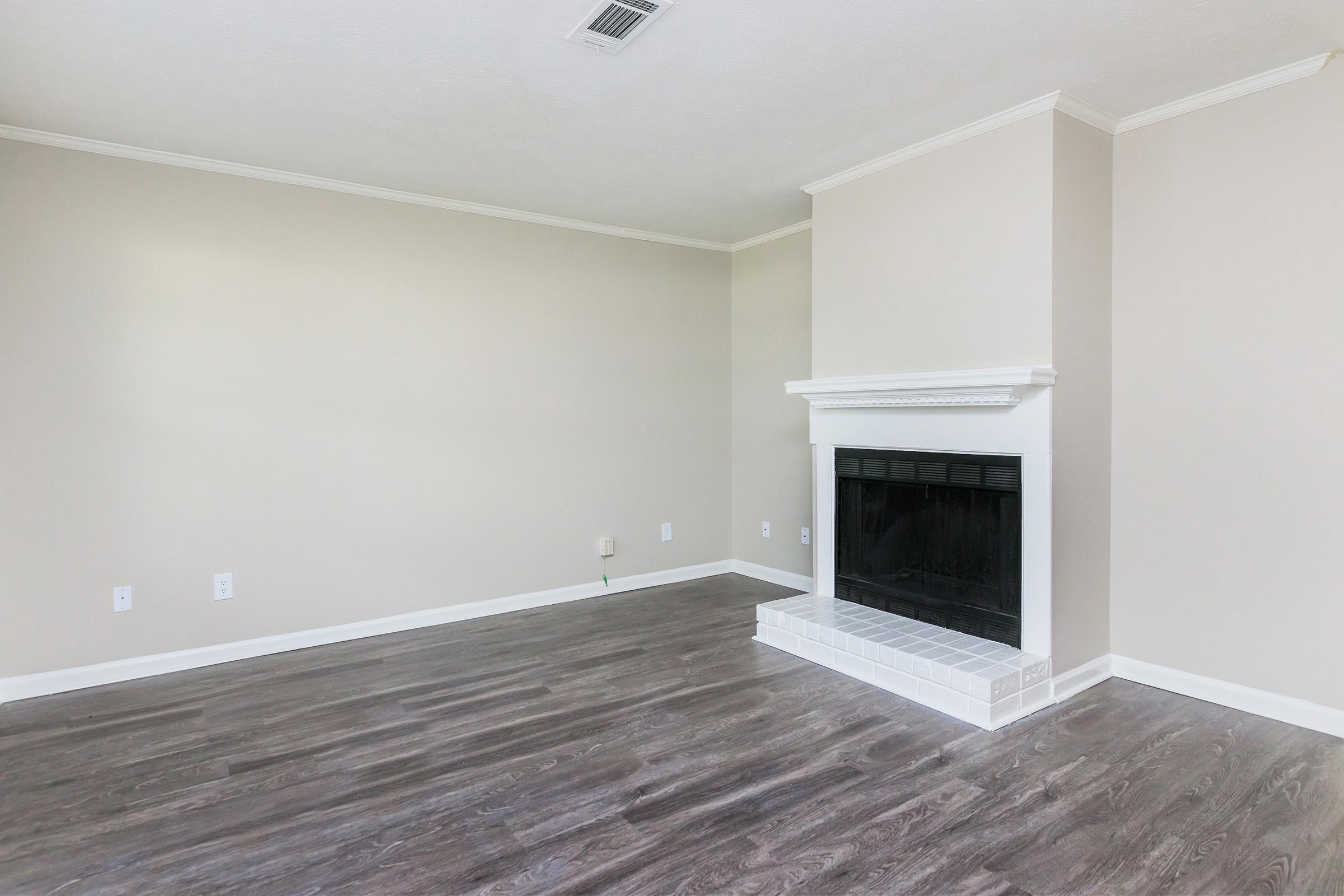 a room with a wooden floor