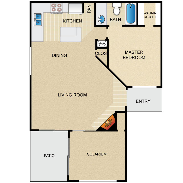 Floor plan image of A3S