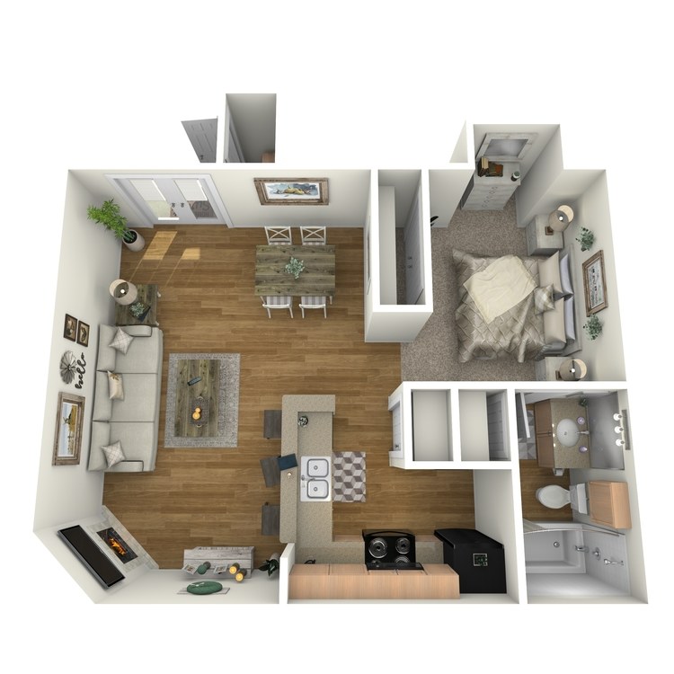A1 floor plan image