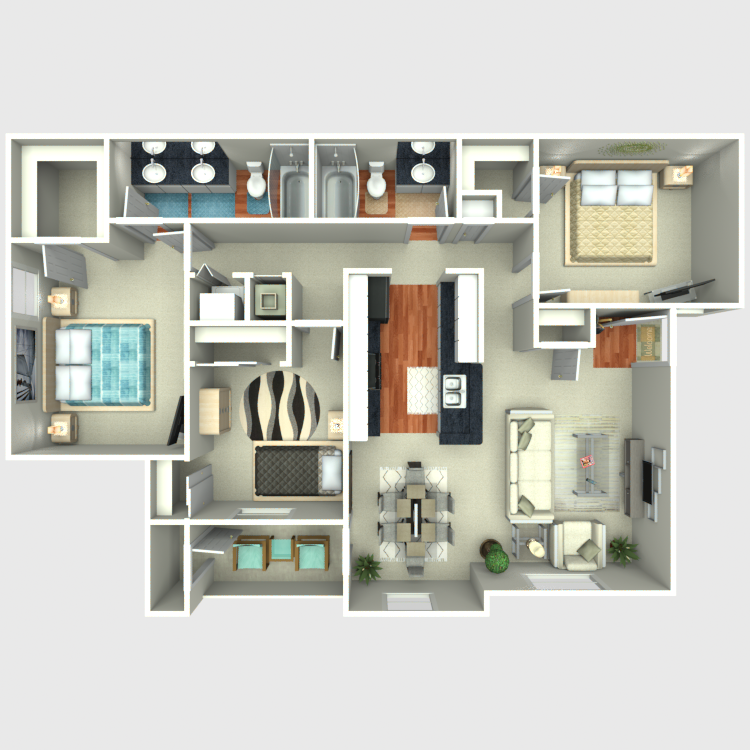 Floor plan image of Hemlock