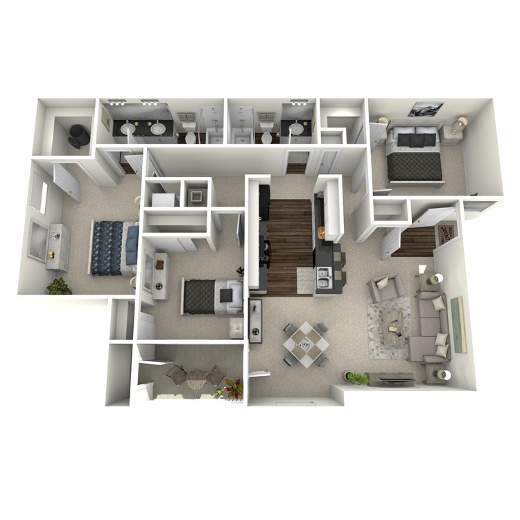 Floor plan image of Hemlock