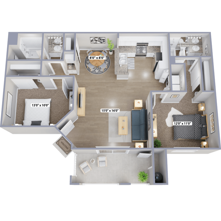 La Jolla floor plan