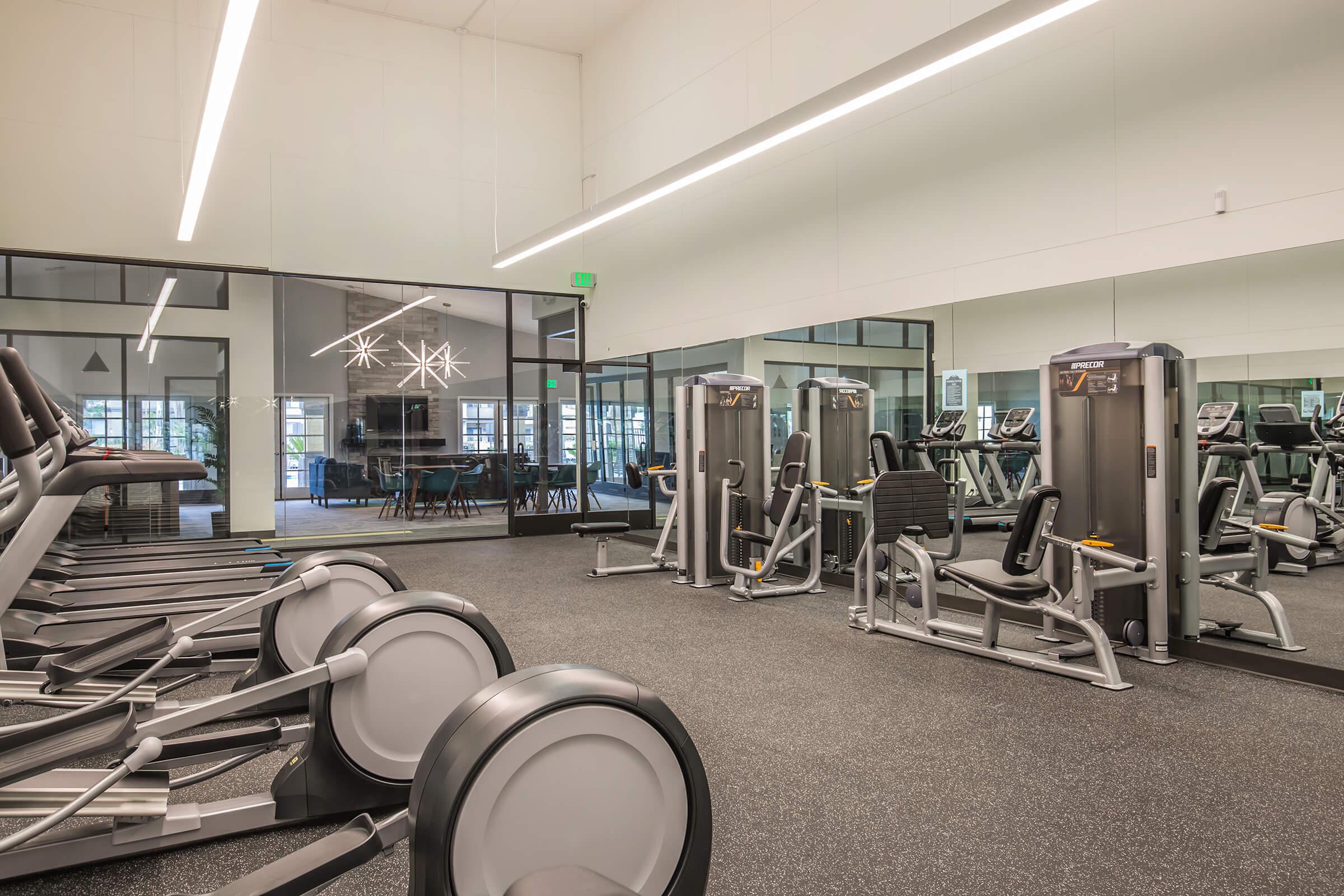 Club Pacifica Apartment Homes community gym