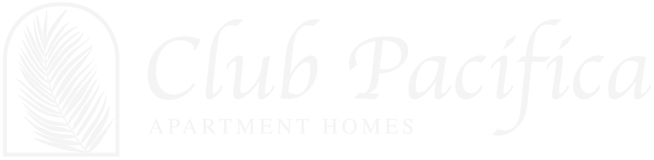 Club Pacifica Apartment Homes ebrochure logo