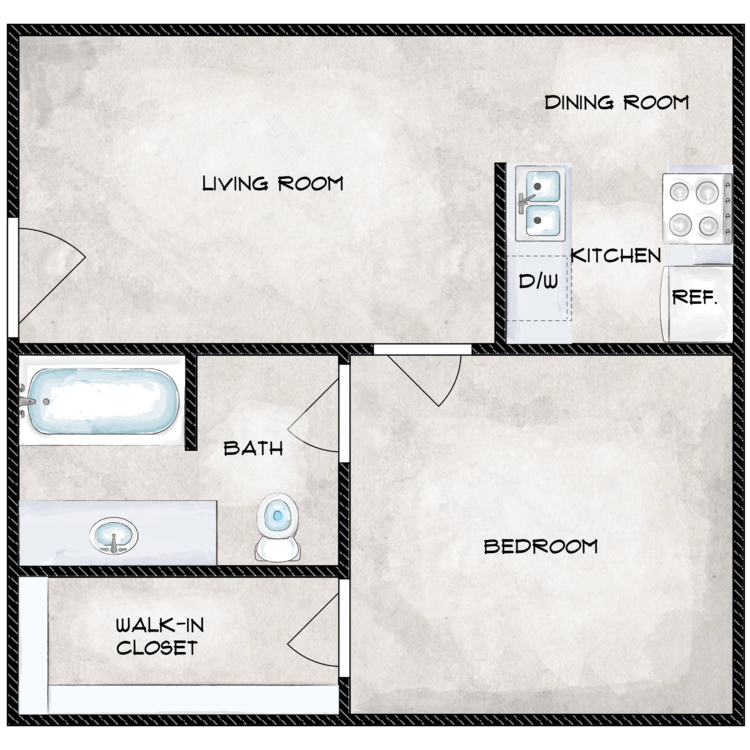Floor plan image of A2