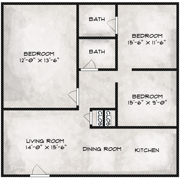 Floor plan image of Spurs