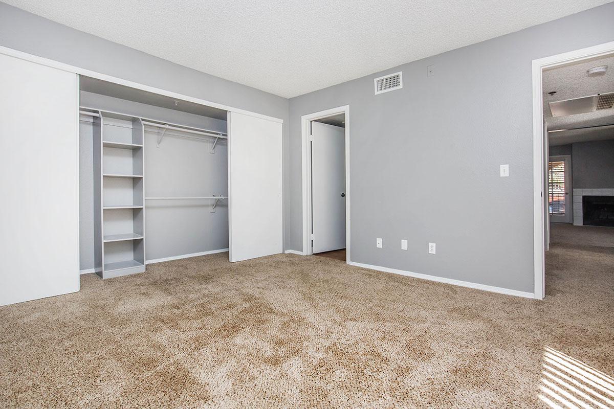 a door in a room