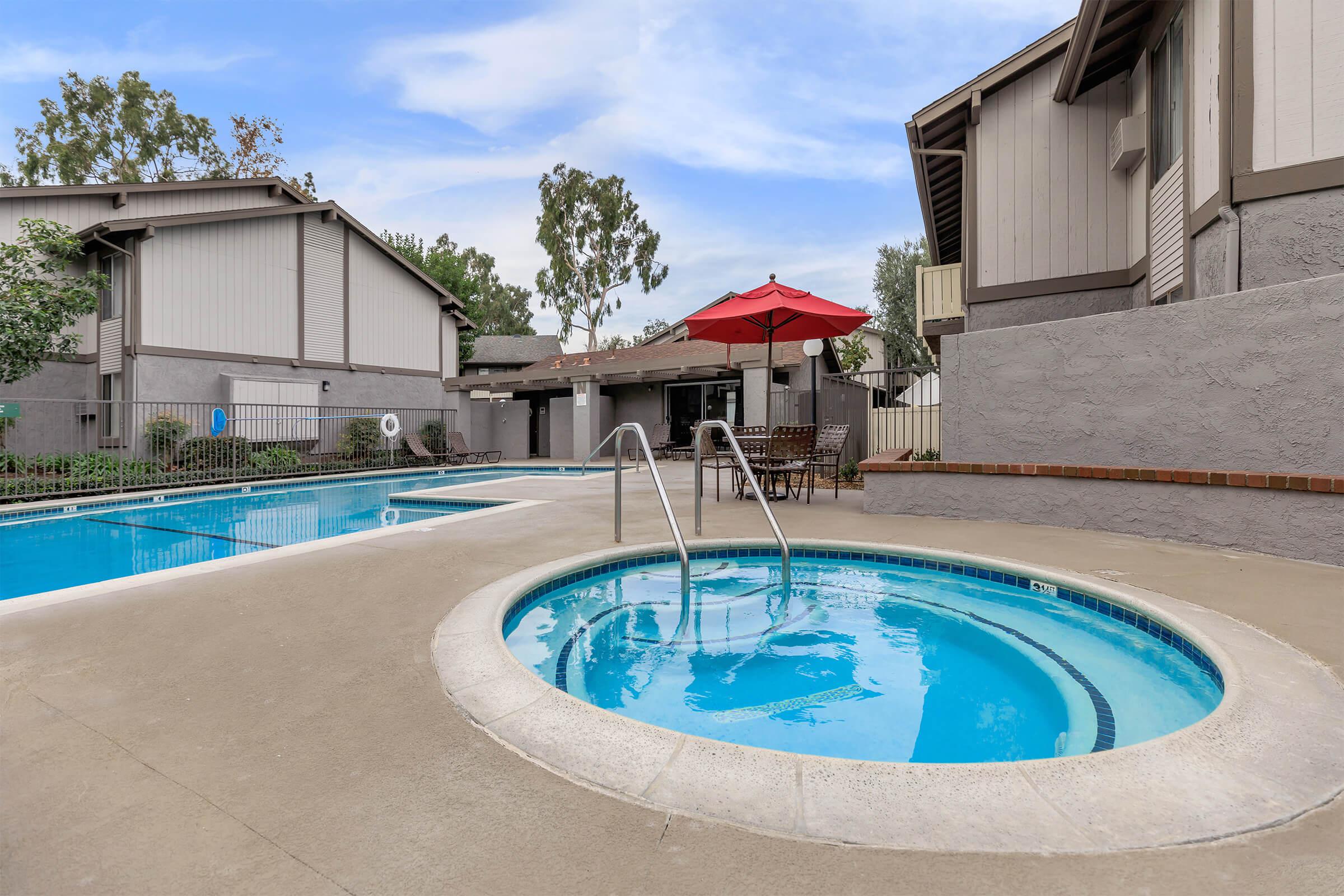 Monte Verde Apartment Homes community spa