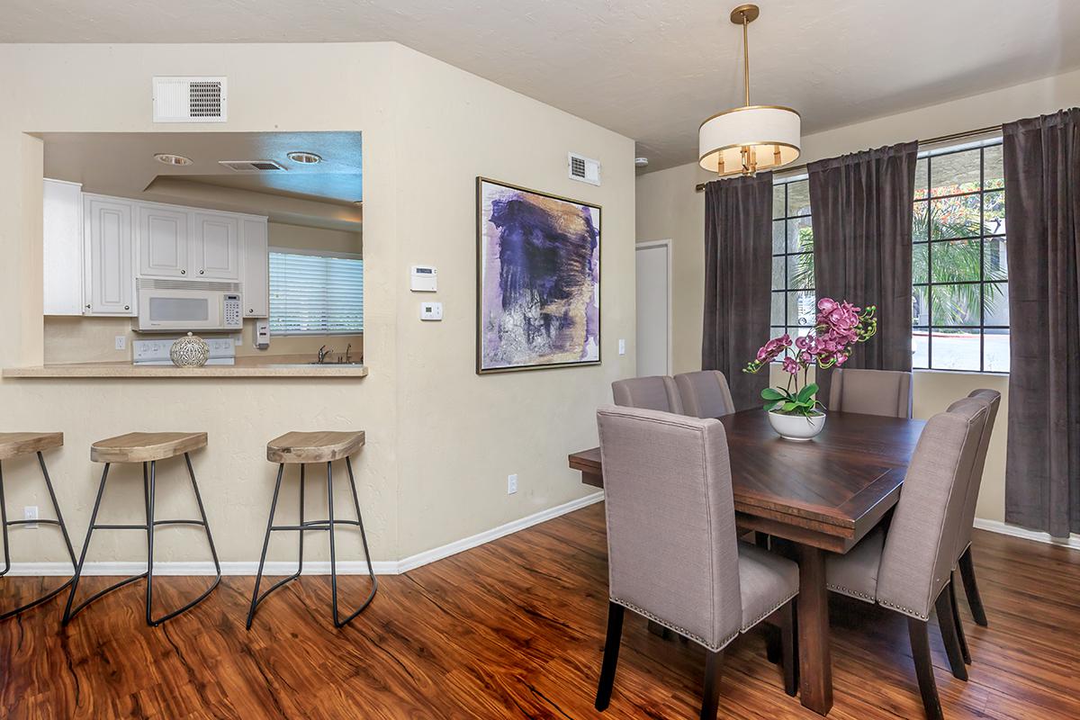 Community kitchen and dining room