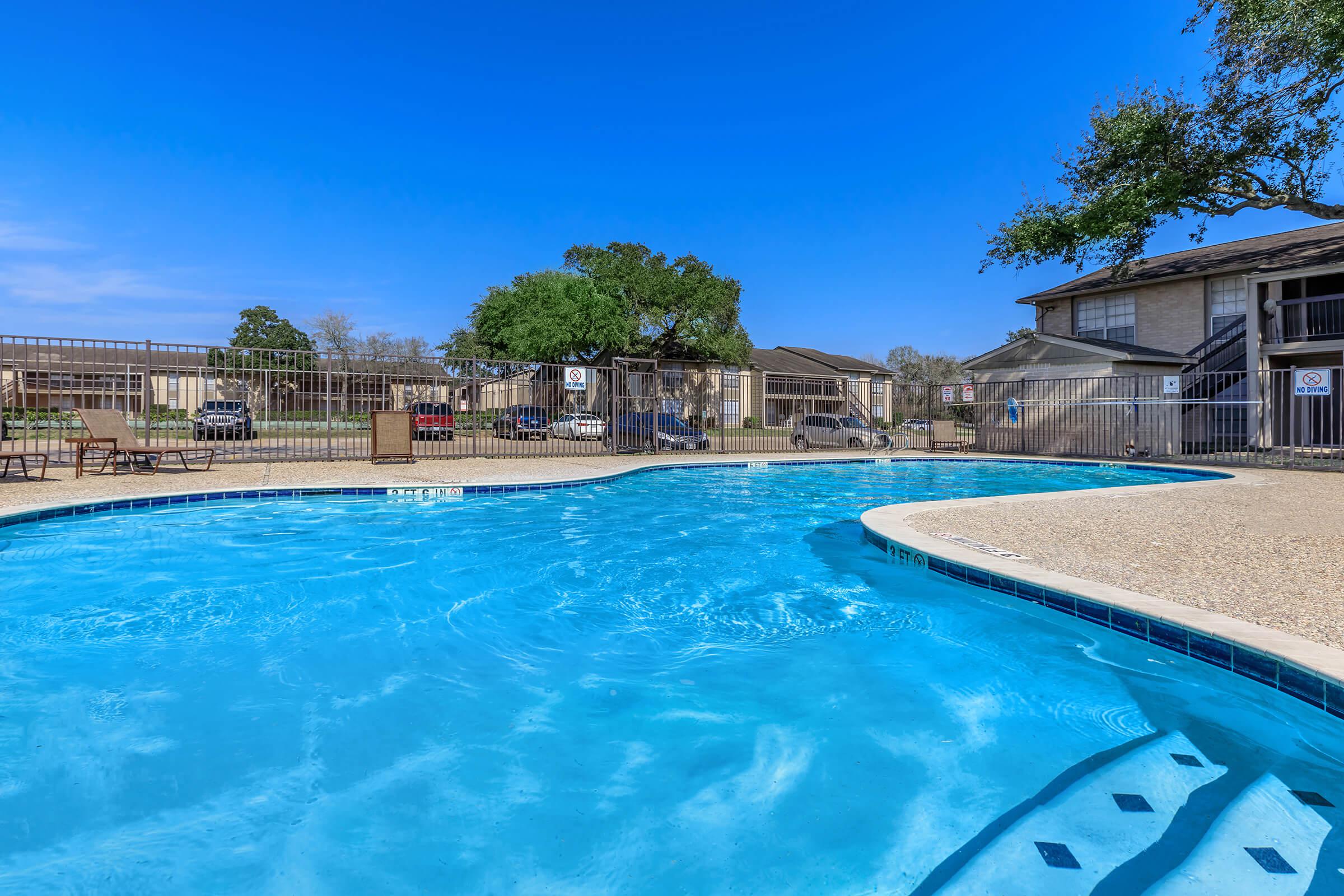 SHIMMERING SWIMMING POOL