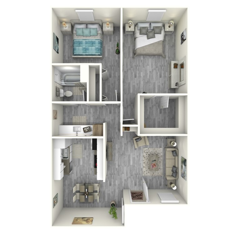 Floor plan image of Sunset Remodeled