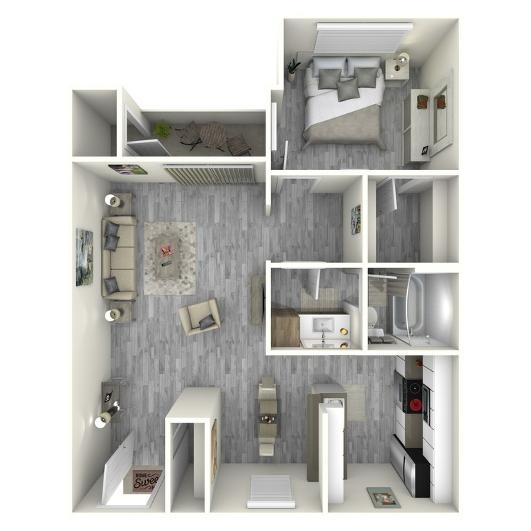 Floor plan image of Sunrise Remodeled