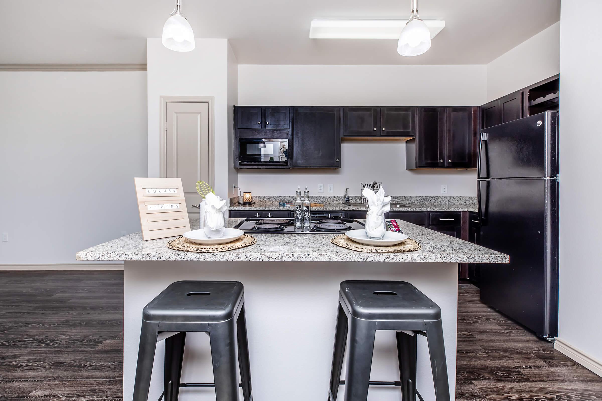 a view of a kitchen