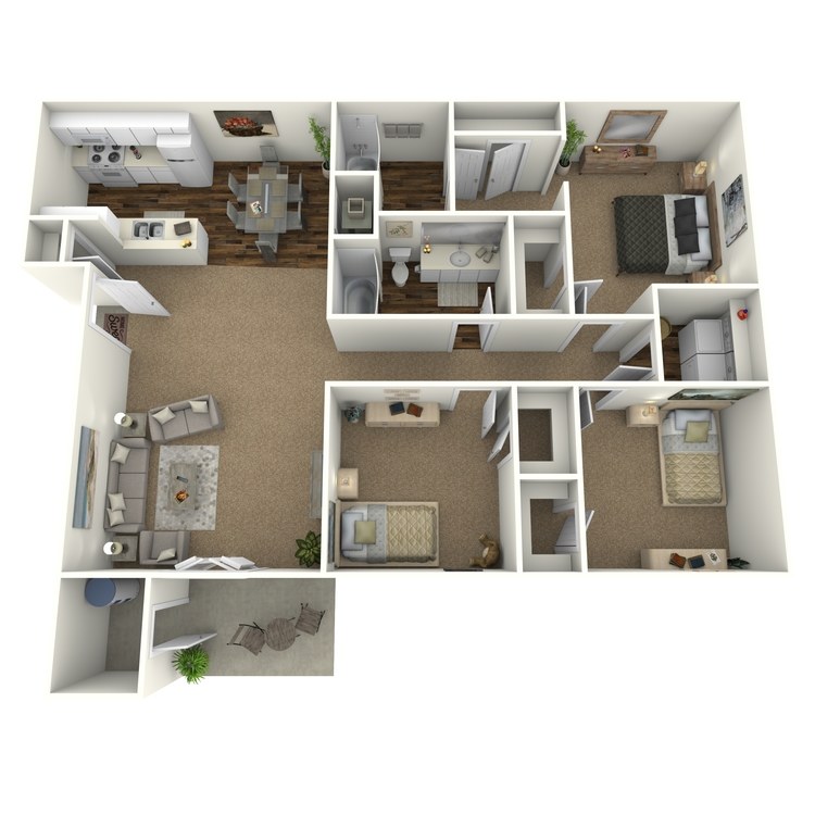 Floor plan image of C1