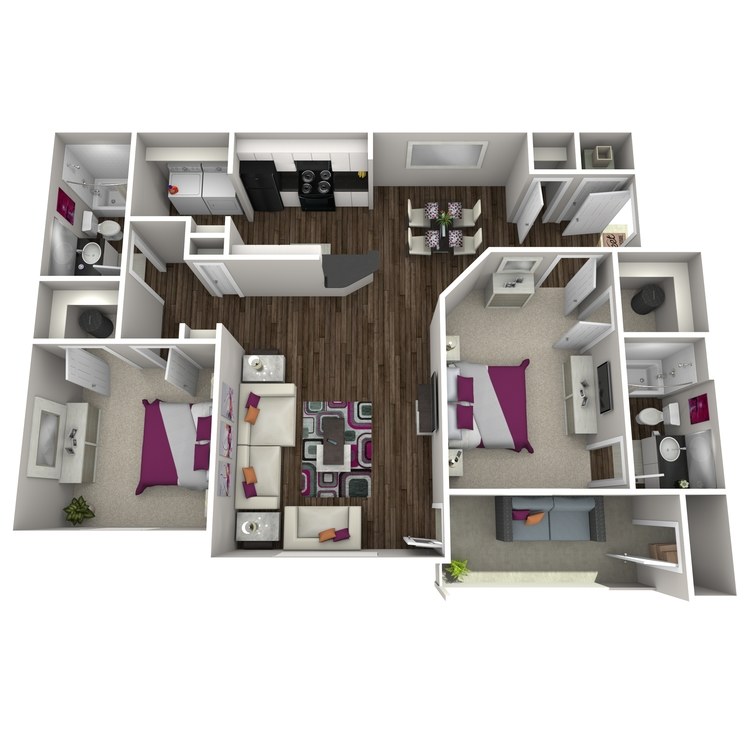 Floor plan image of Begonia