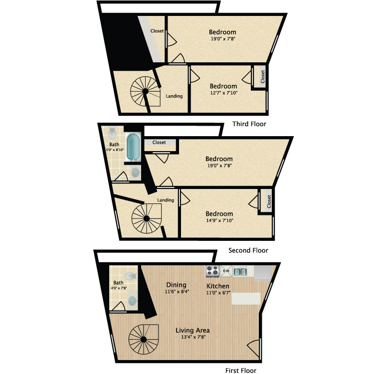 Floor plan image of 4 Bed 811