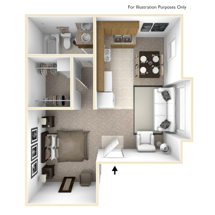 Floor plan image of Albany