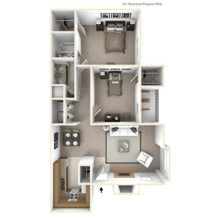 Floor plan image of Aspen