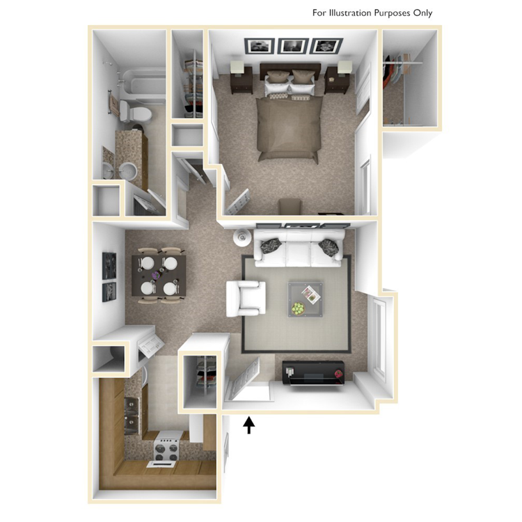 Floor plan image of Austin