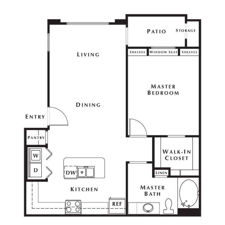 Floor plan image of A1