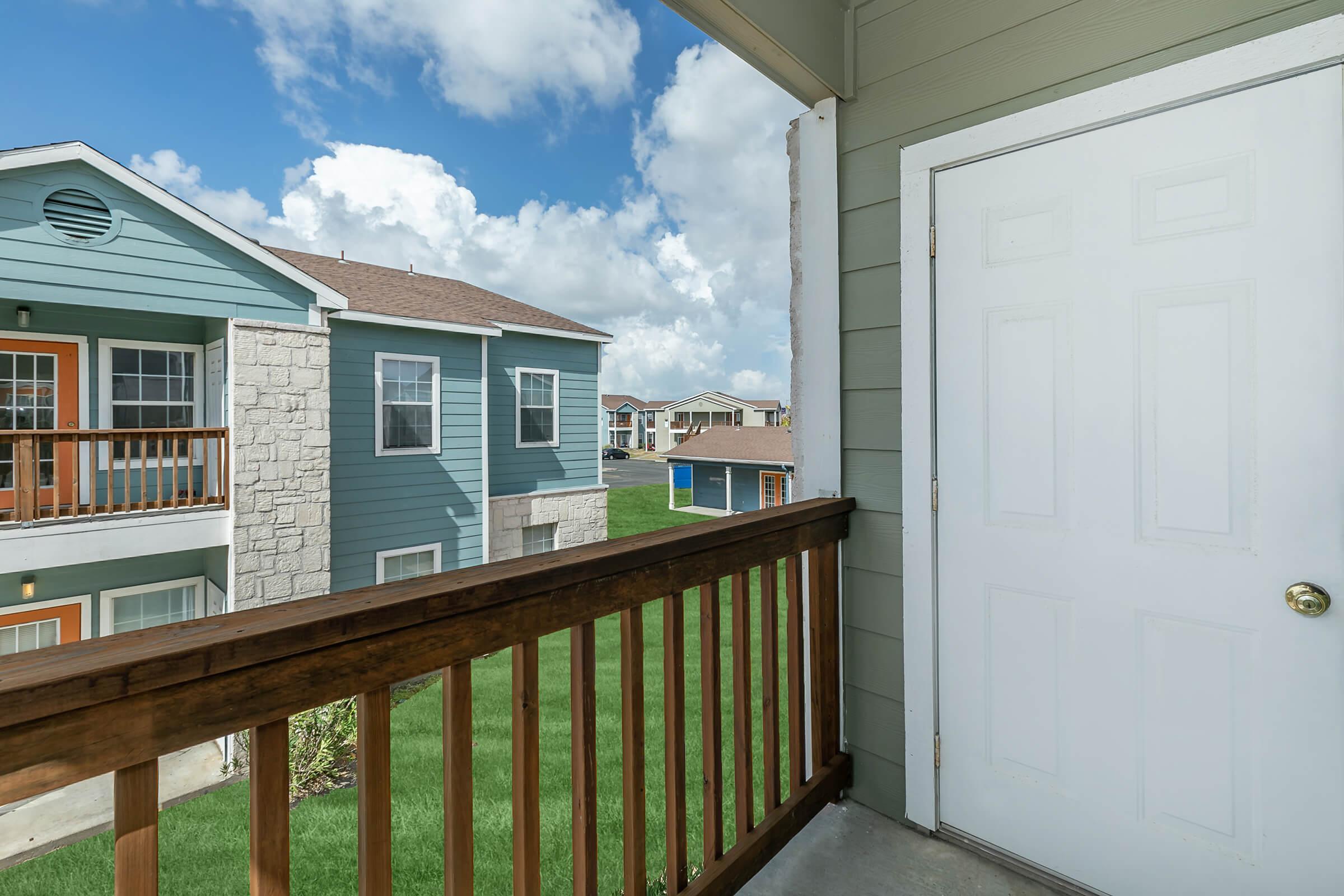 a house with a fence