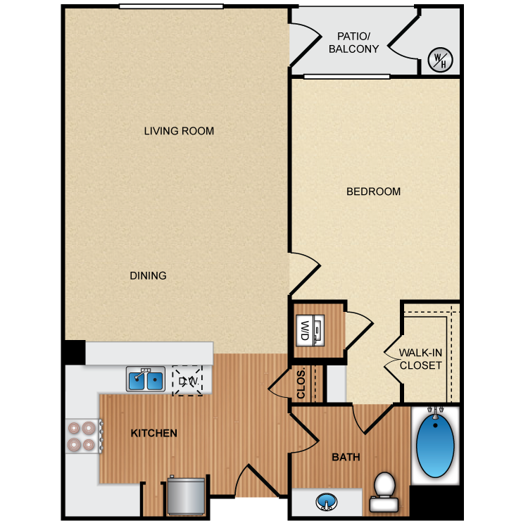Floor plan image of 1A1