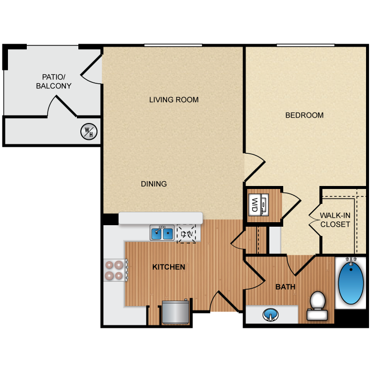 Floor plan image of 1C1