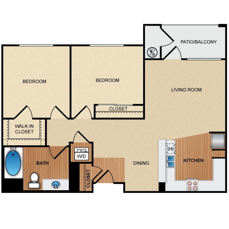 Floor plan image of 2A1