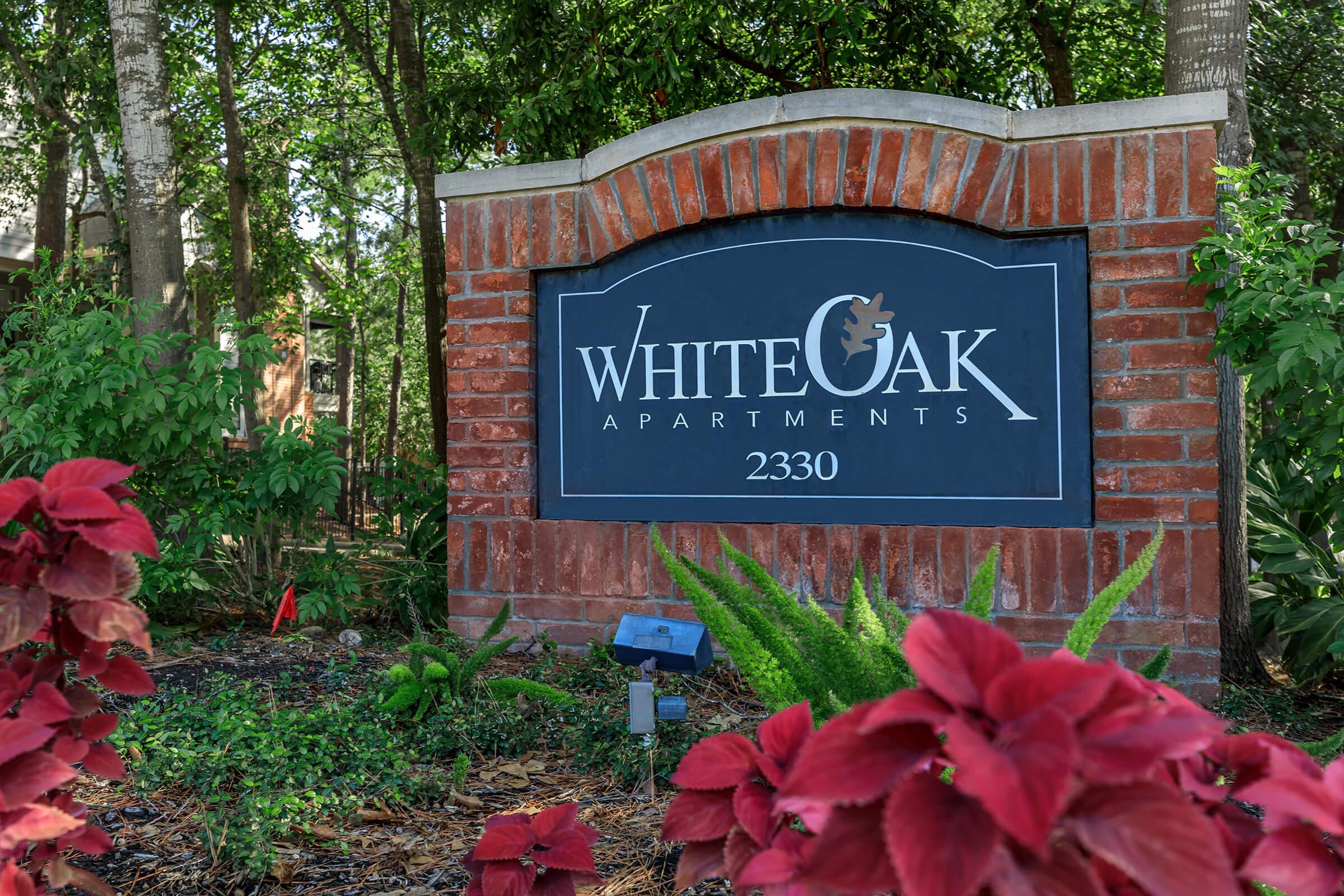 WHITE OAK HAS YOUR NEW APARTMENT HOME FOR RENT