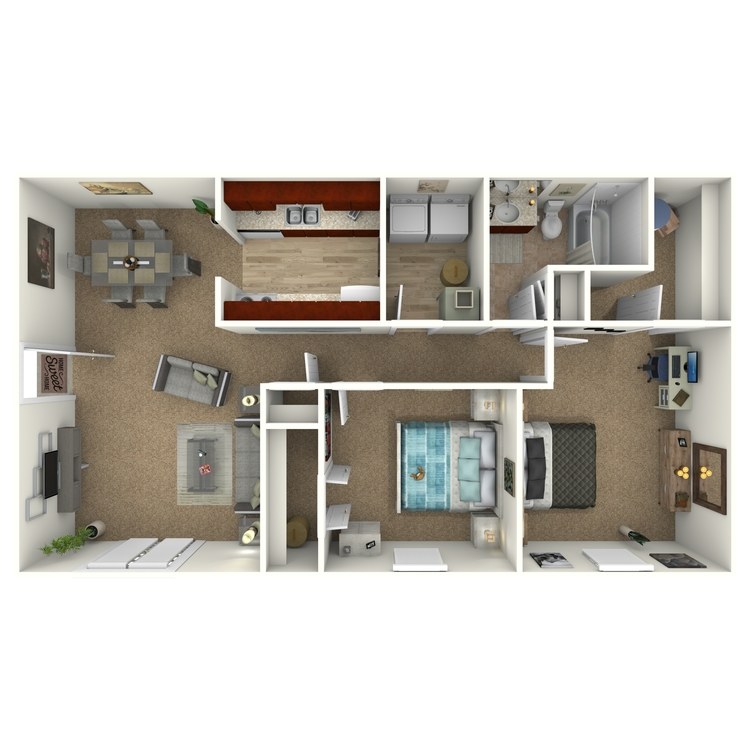 Floor plan image of The Magnolia