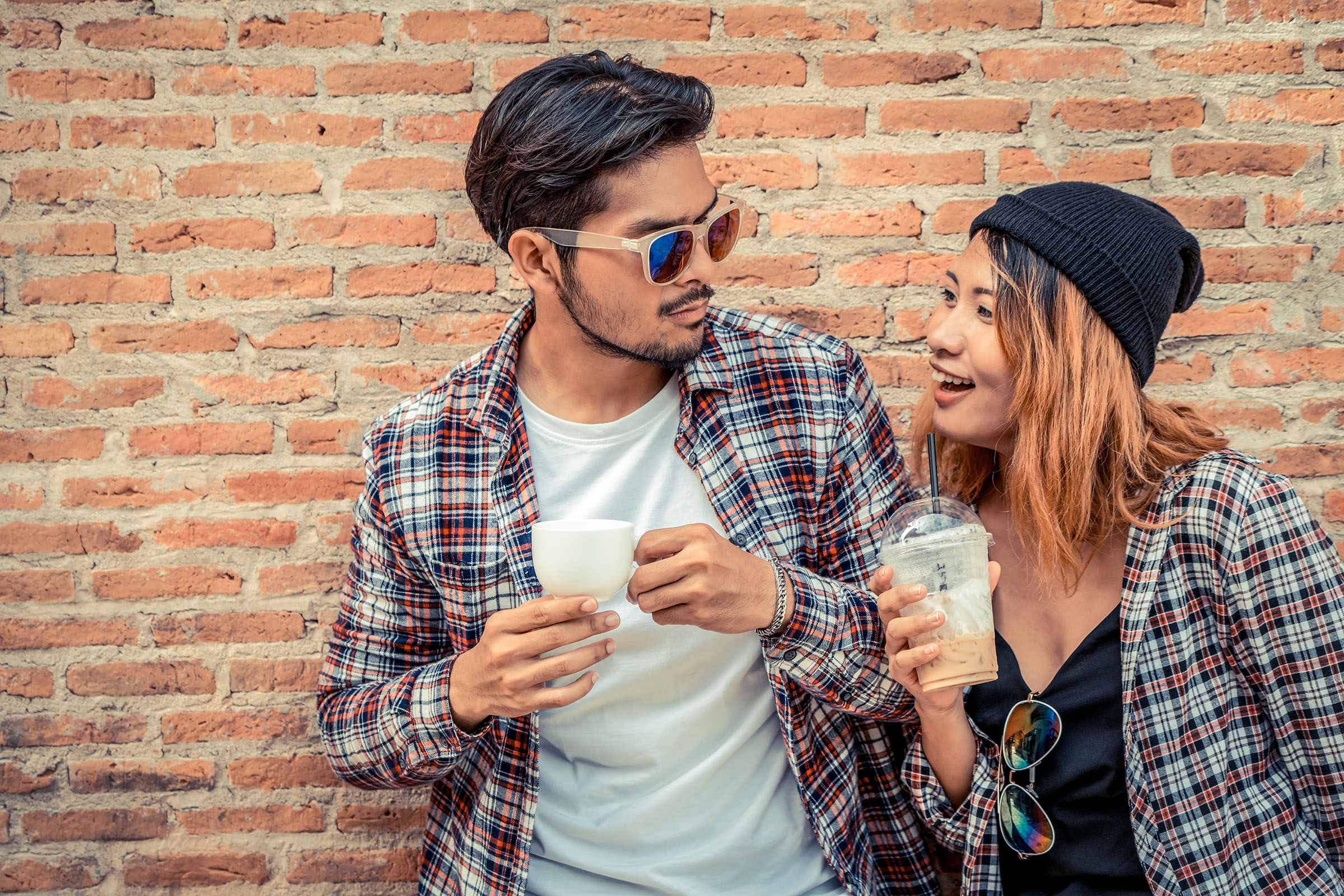 Friends Sharing Coffee and Fun