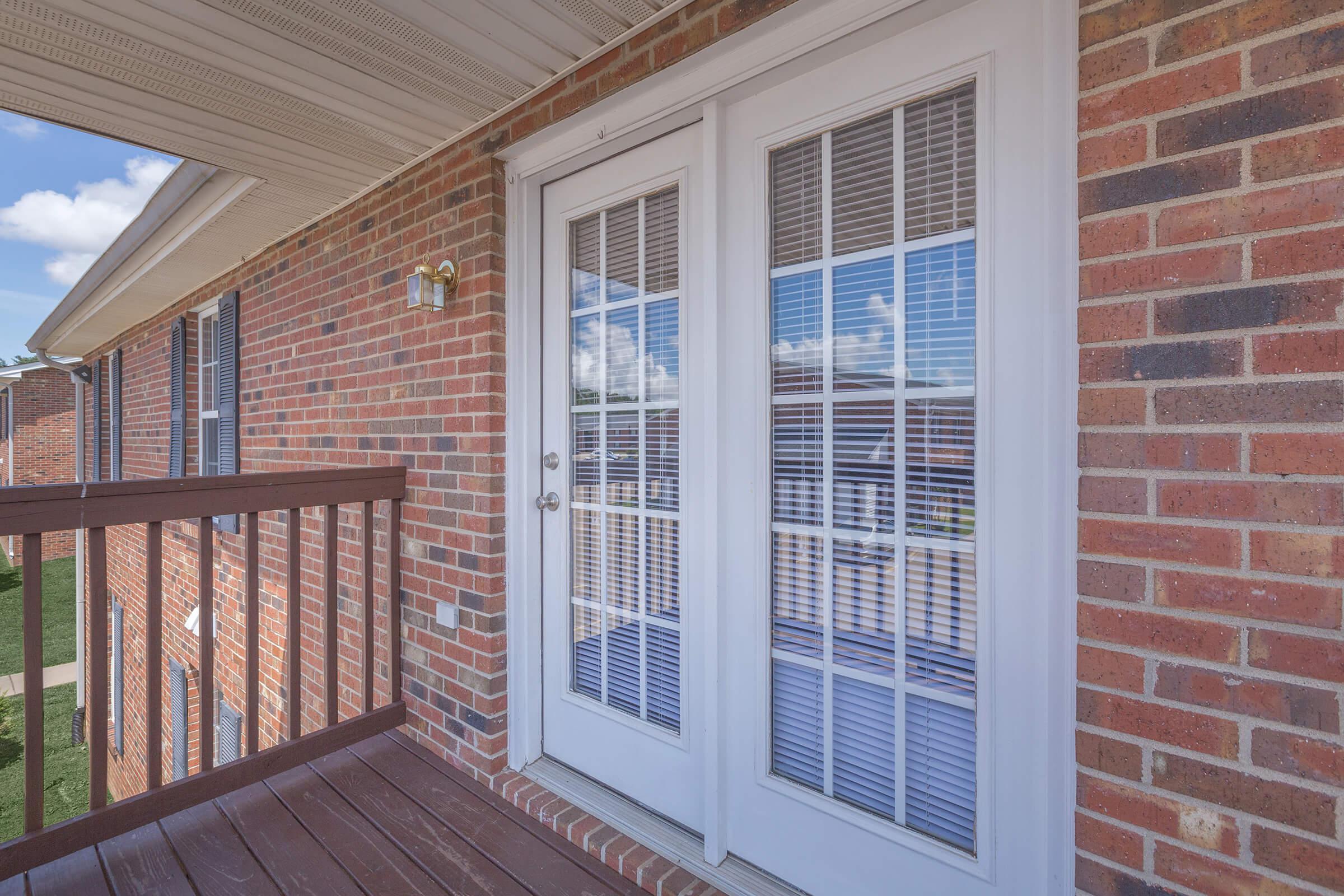 Balcony at SummerTrees Apartments