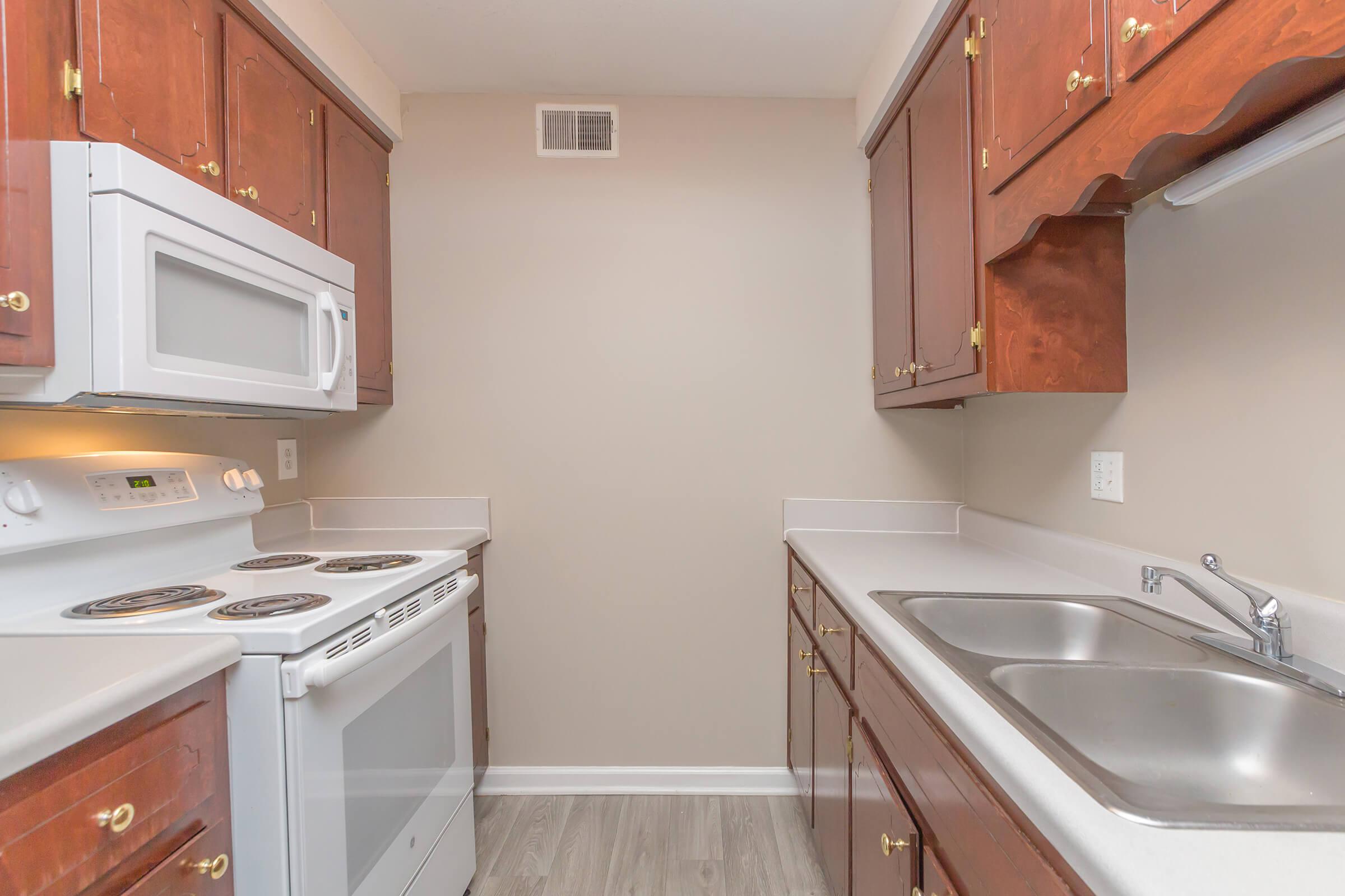 All-Electric Kitchen at SummerTrees Apartments