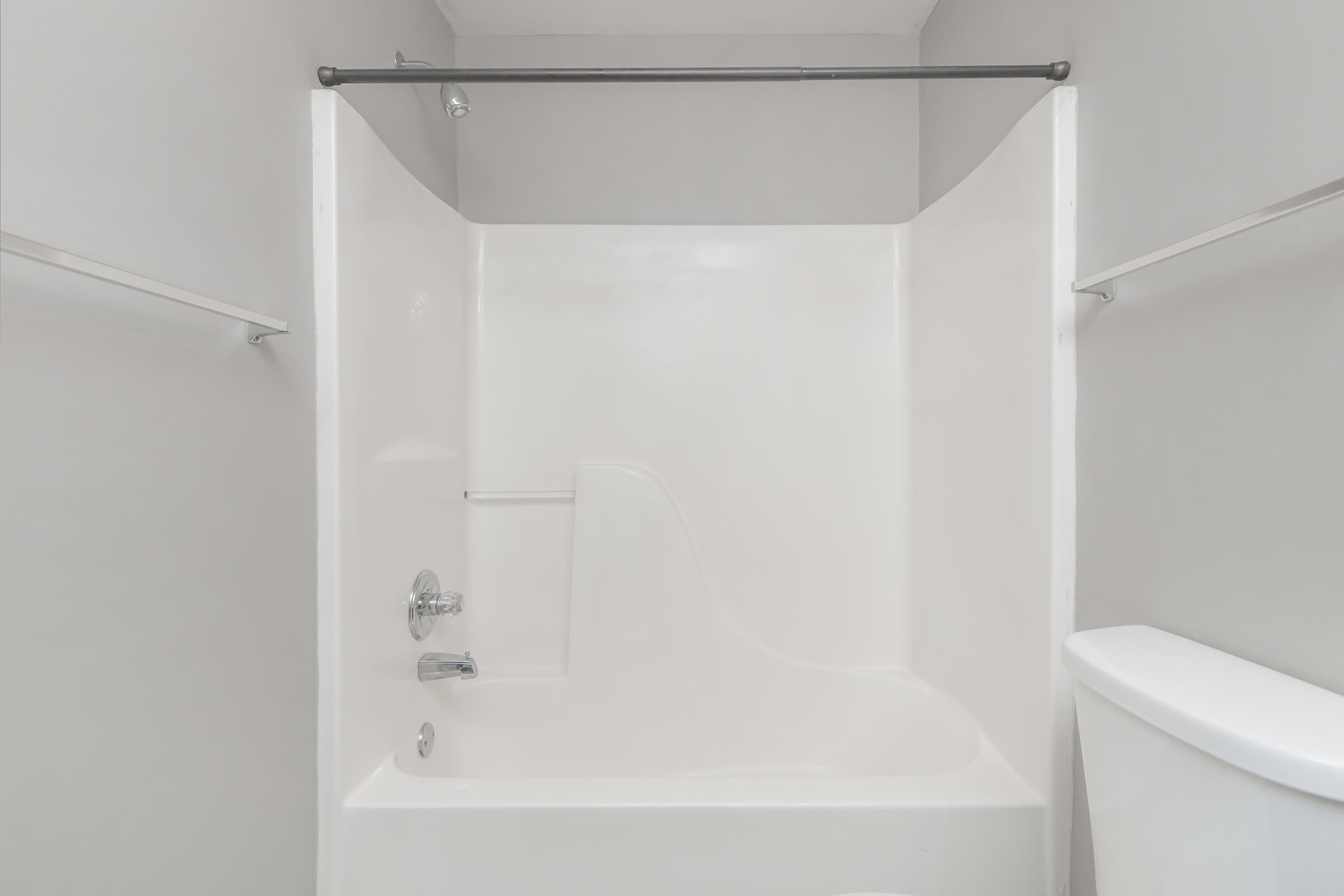 a close up of a shower