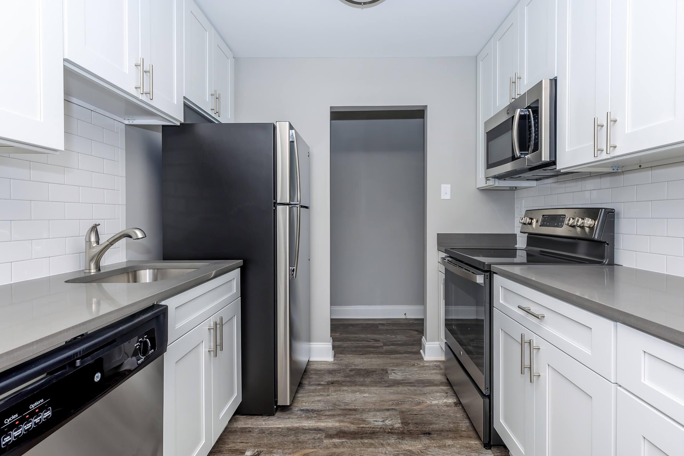 Kitchen at The Allante Apartments in Alexandria, VA