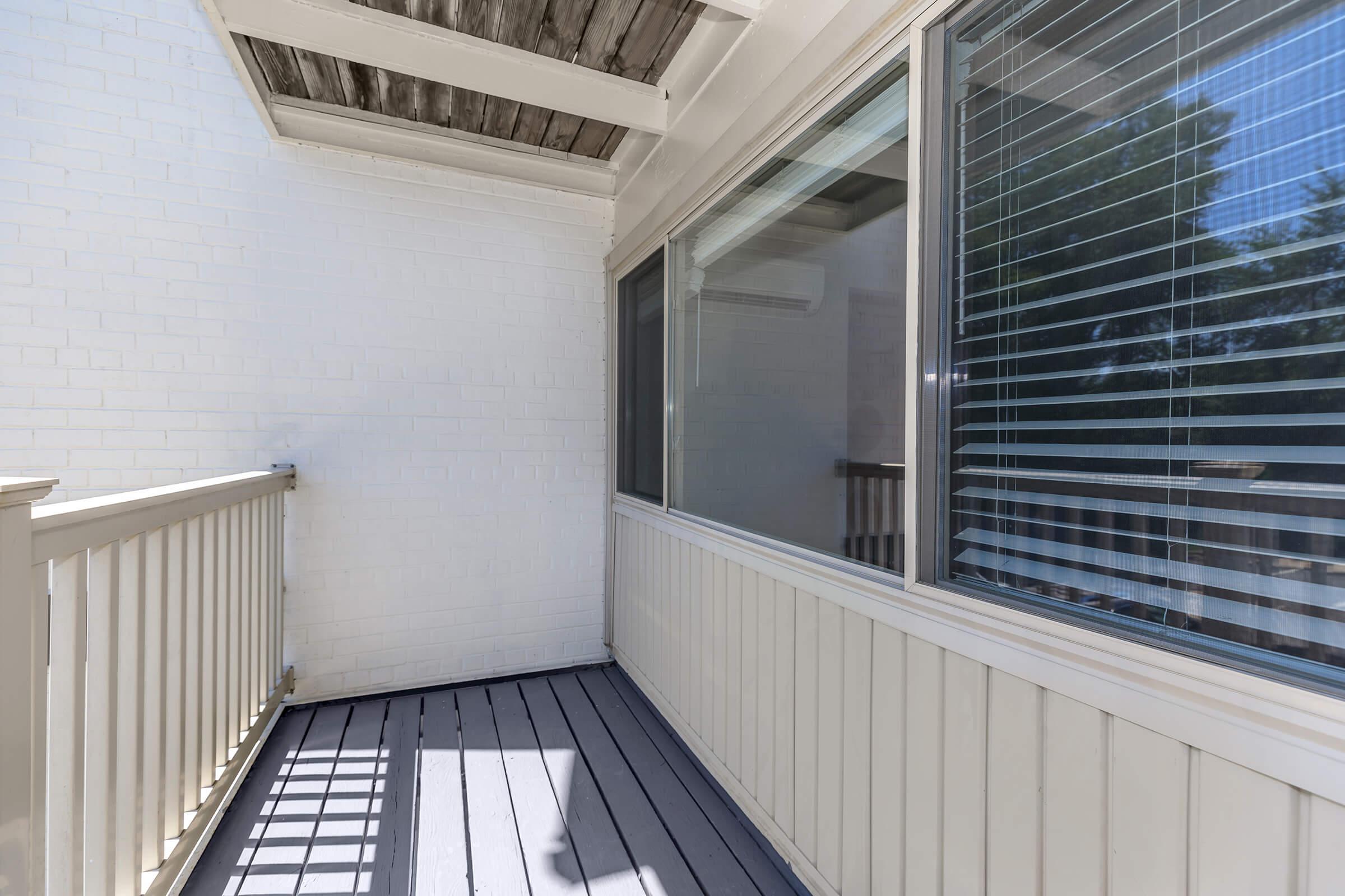 Balcony at The Allante Apartments in Alexandria, VA