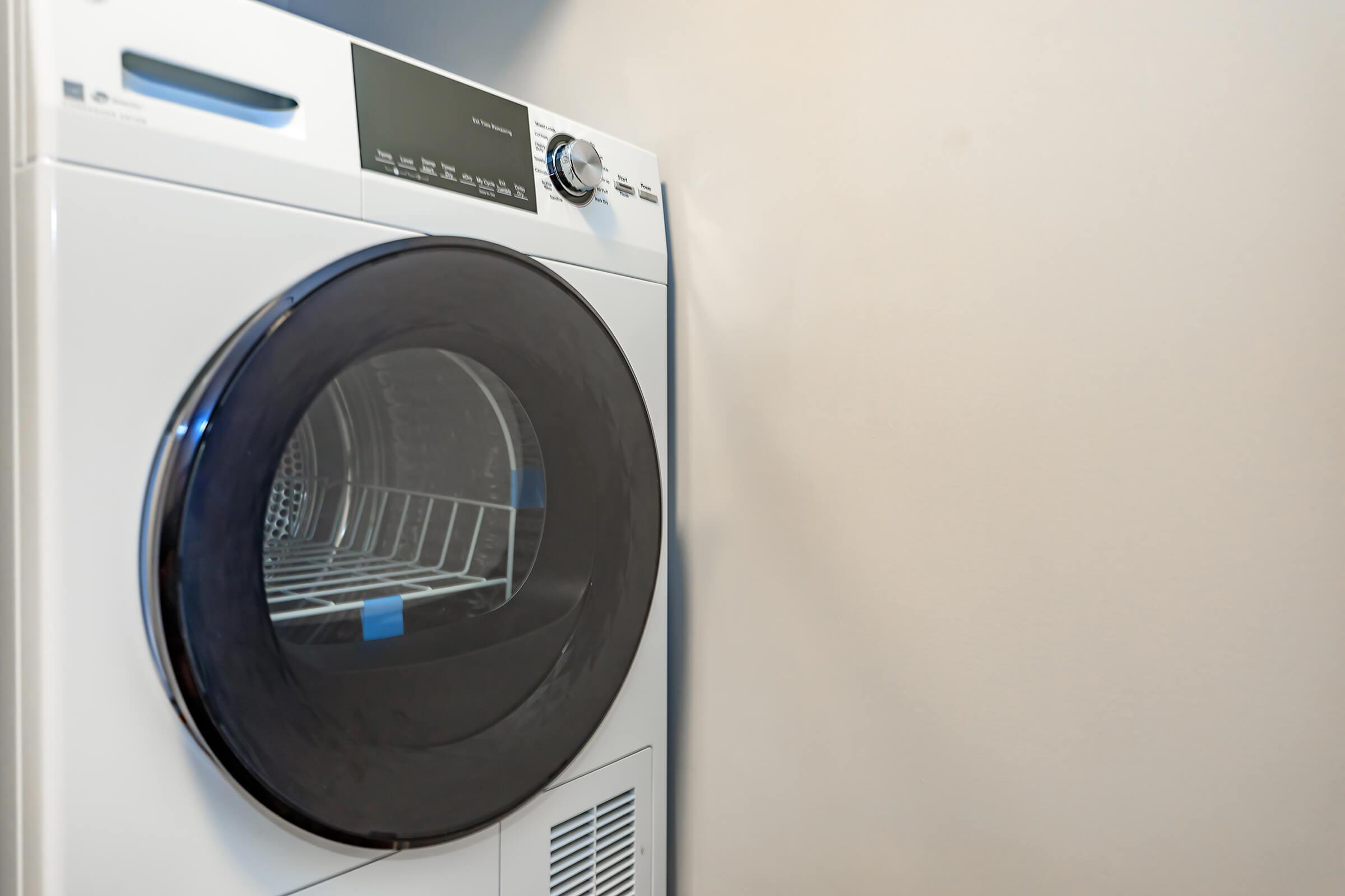 Laundry room at The Allante Apartments in Alexandria, VA