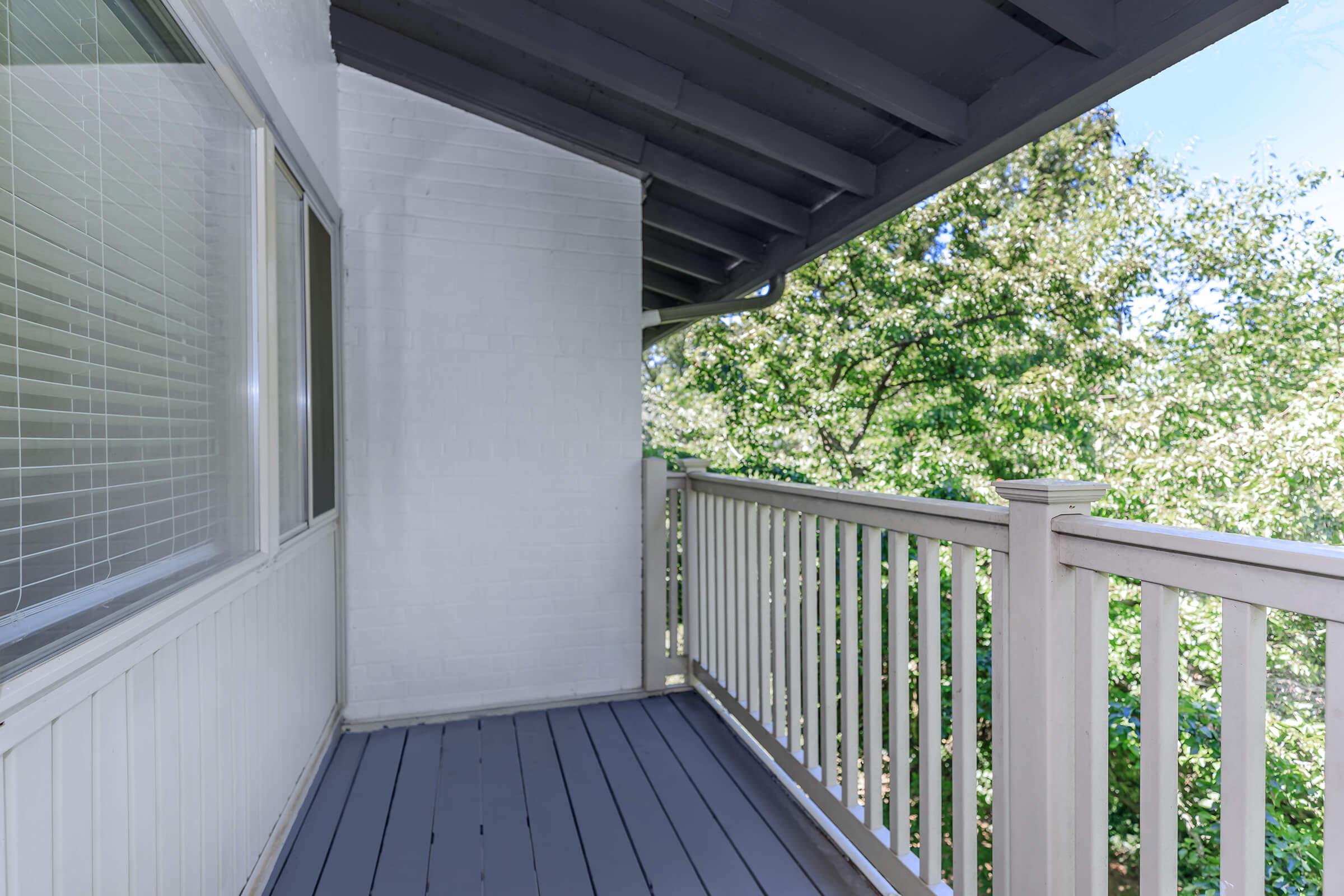 Balcony at The Allante Apartments in Alexandria, VA