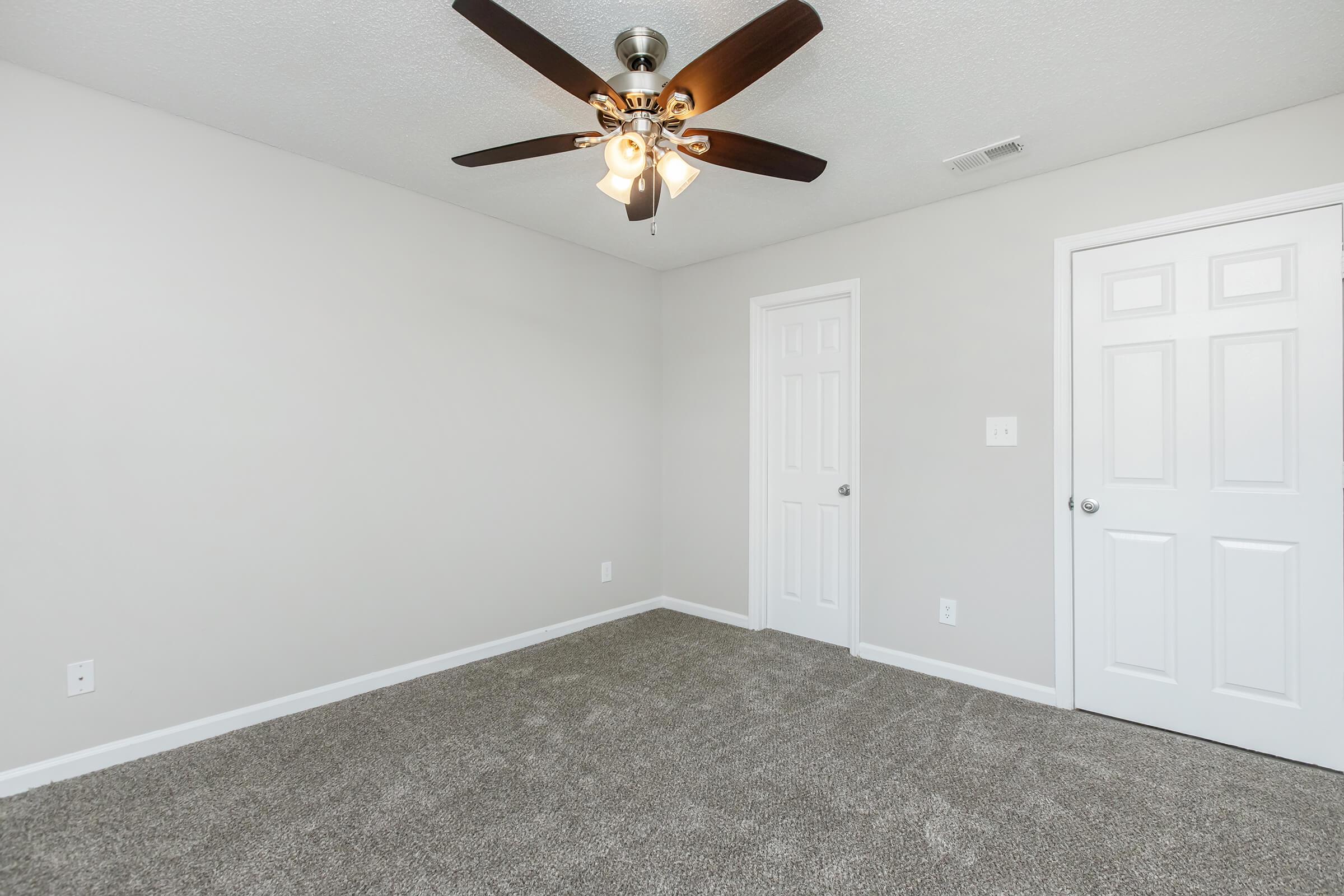 a clock in the middle of a room