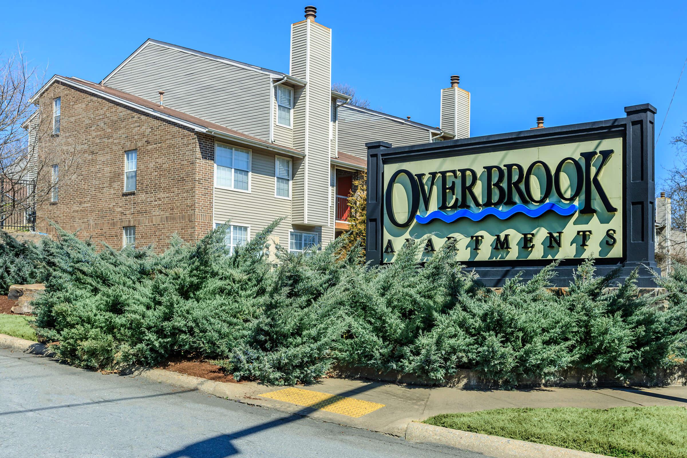 WELCOME HOME TO OVERBROOK APARTMENTS