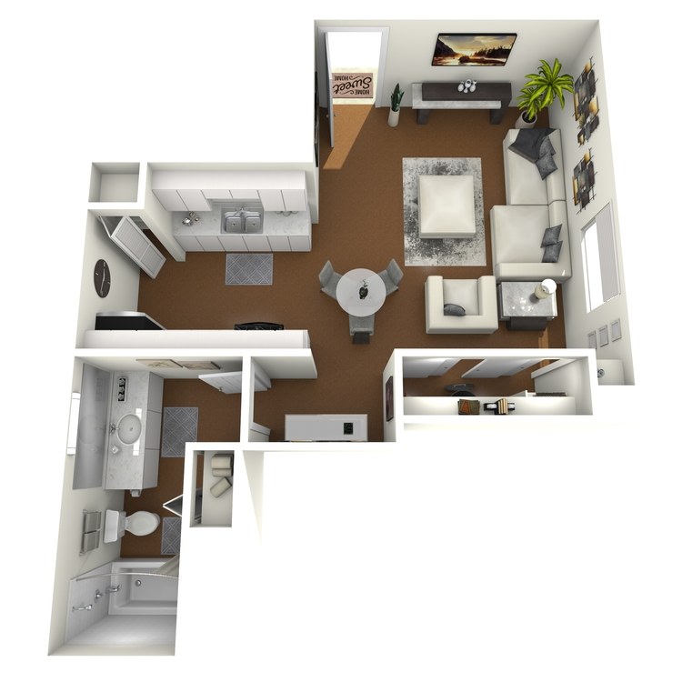 Floor plan image of Studio