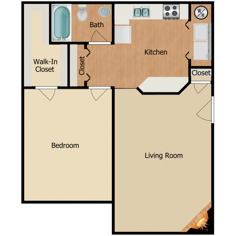Floor plan image of White Oak Rehab
