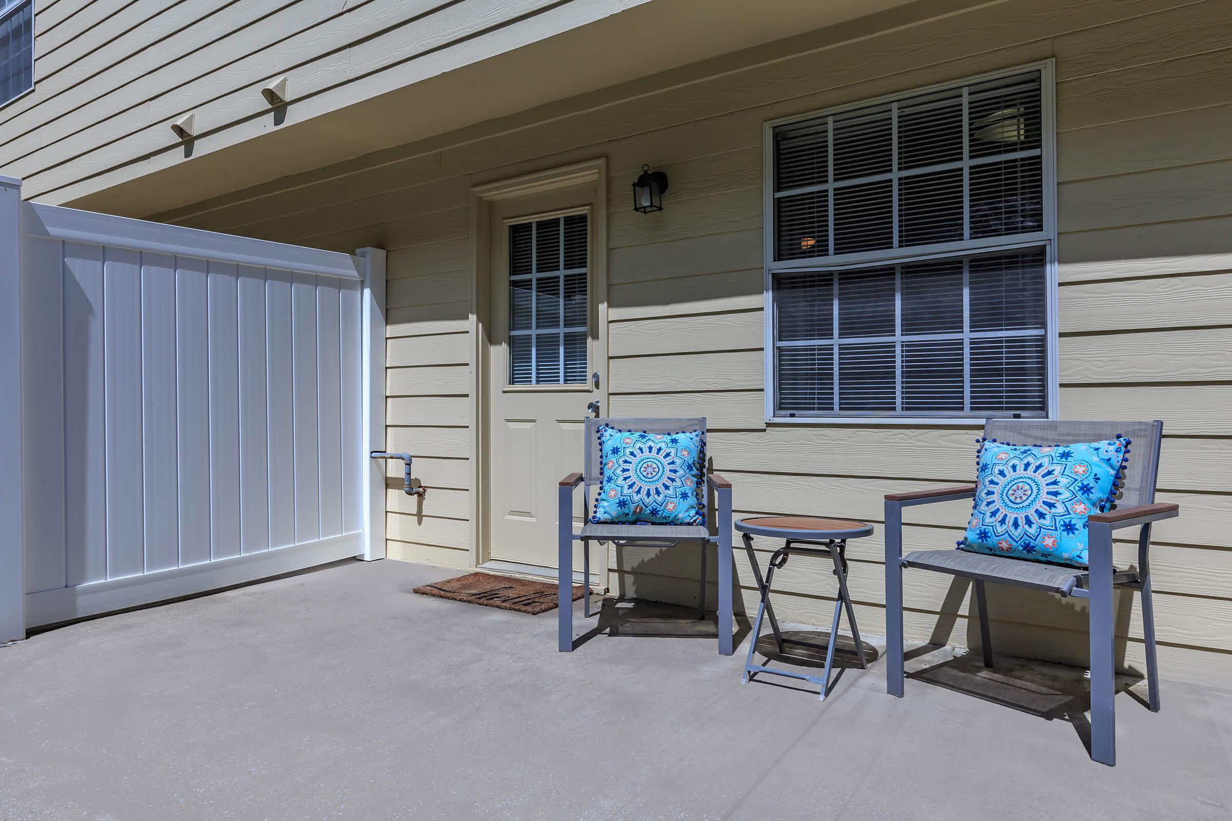 Personal Patio in Hixson, TN