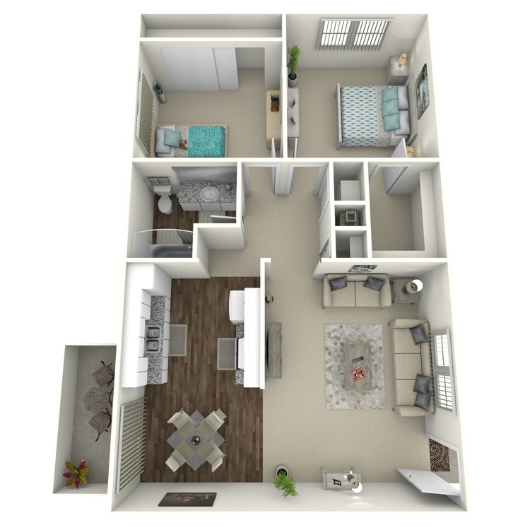 Floor plan image of Plan B