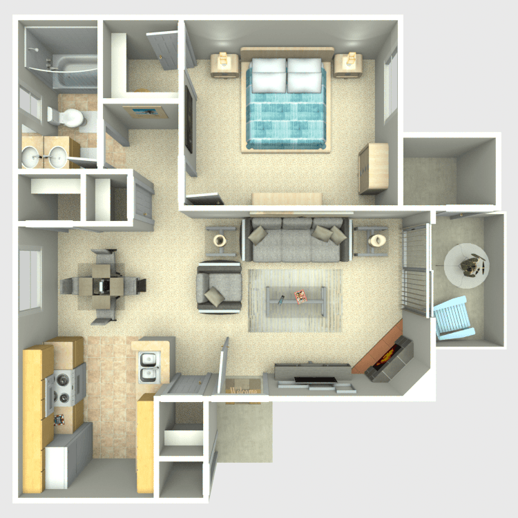 Floor plan image of Eucalyptus