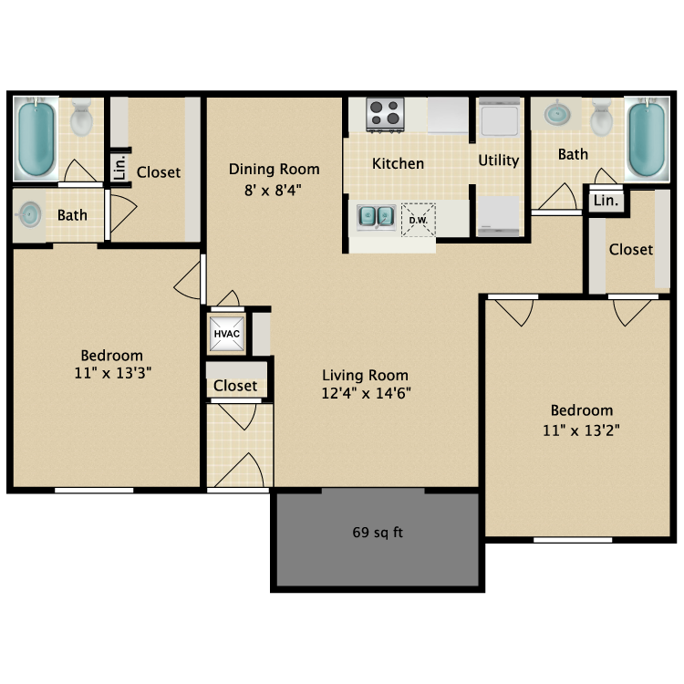 Floor plan image of Haven