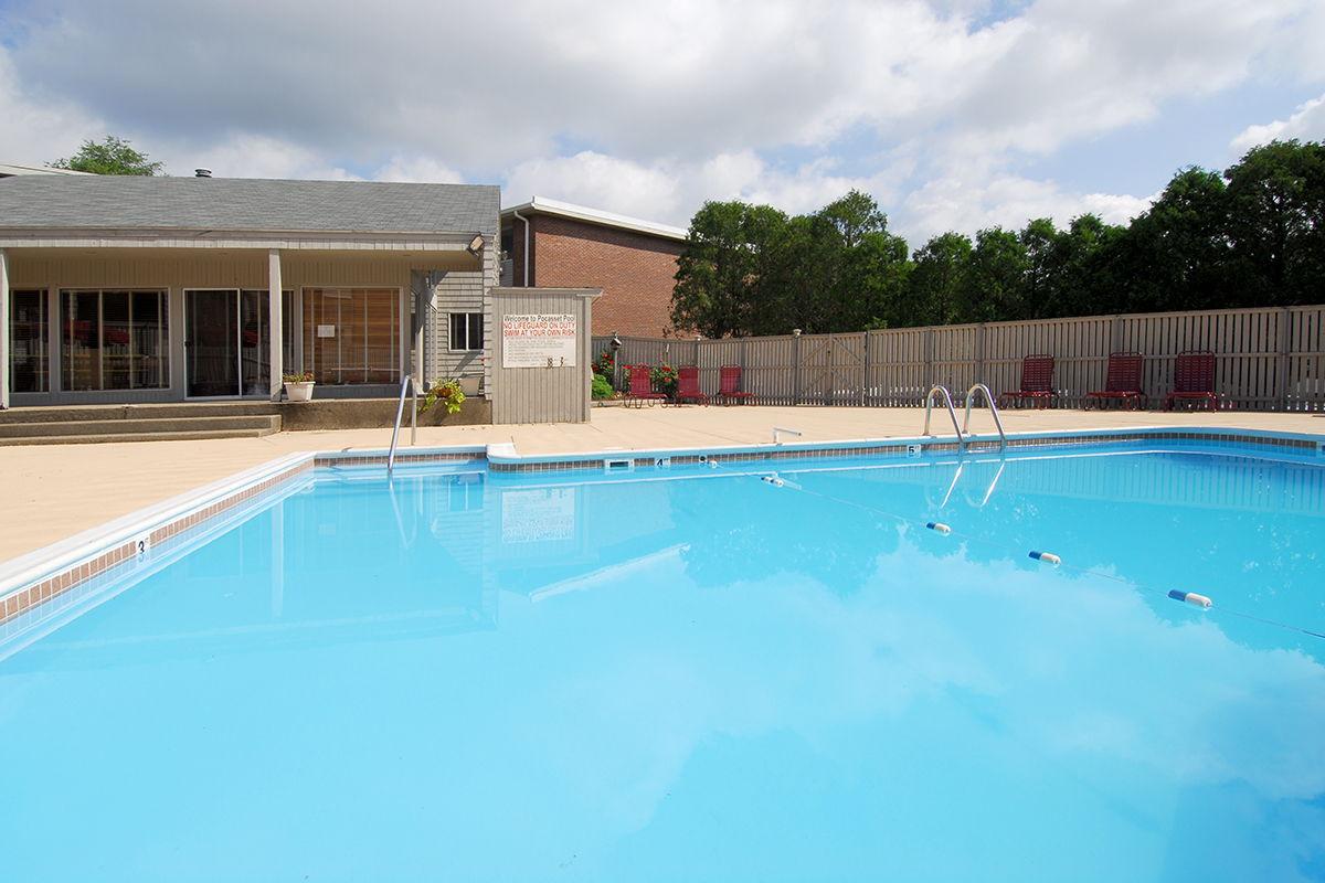 a large pool of water
