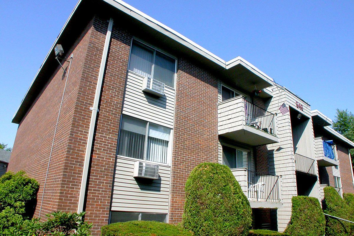 a large brick building
